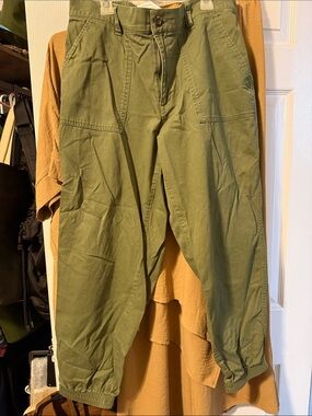 Gap Green Utility Jogger Pants